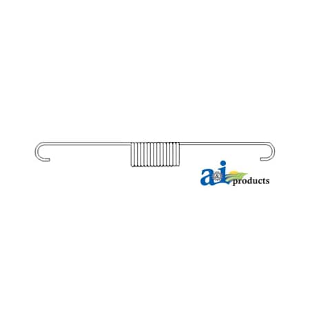 A & I Products Spring, Extension, Clutch Pedal 3" x13" x1" A-T21452